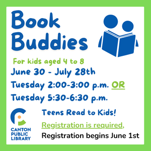 Book Buddies - Tuesday Afternoons
